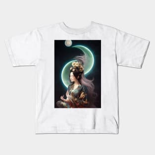 Moon Goddess Kids T-Shirt